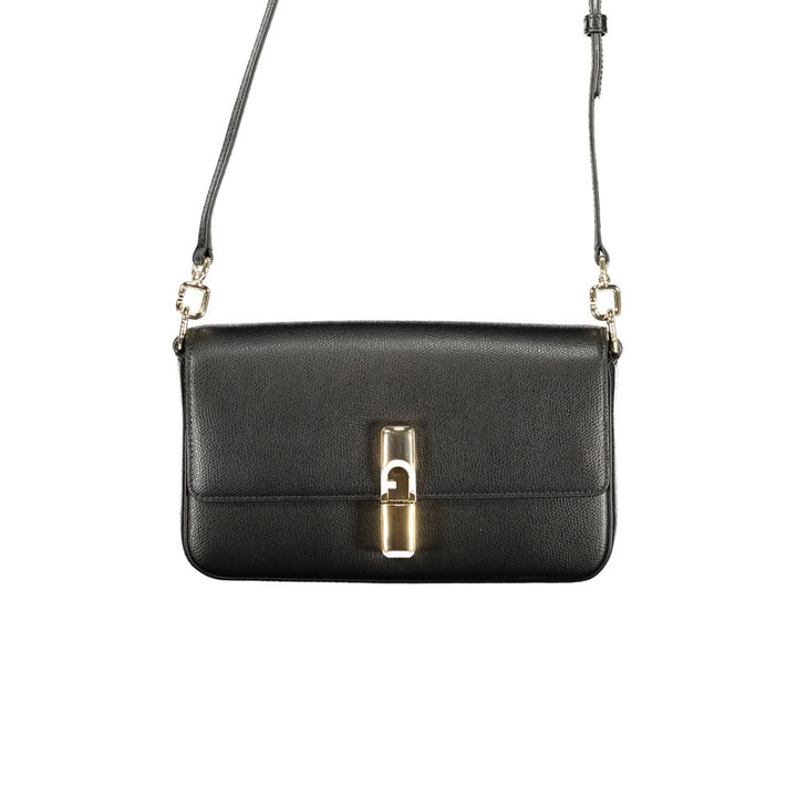 Furla Black Leather Handbag
