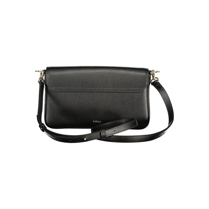 Furla Black Leather Handbag