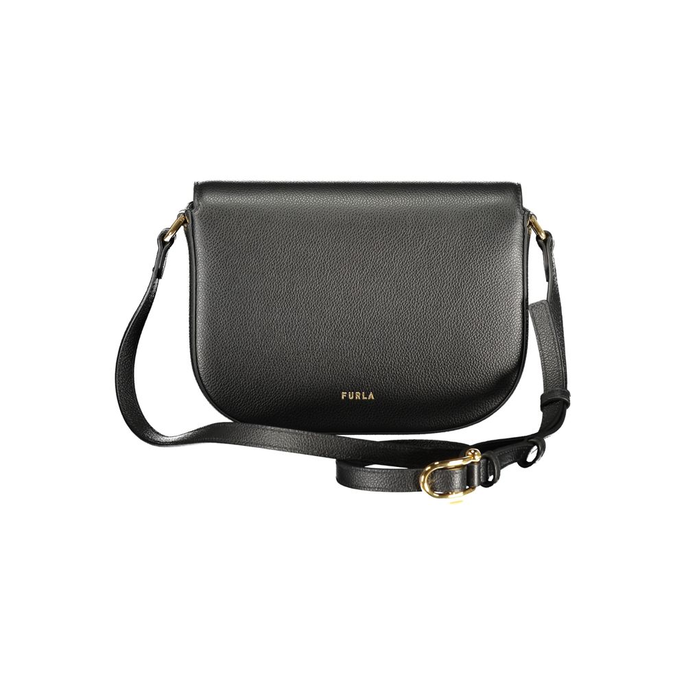 Furla Black Leather Handbag