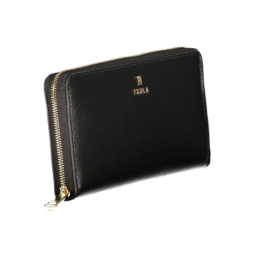 Furla Black Leather Wallet