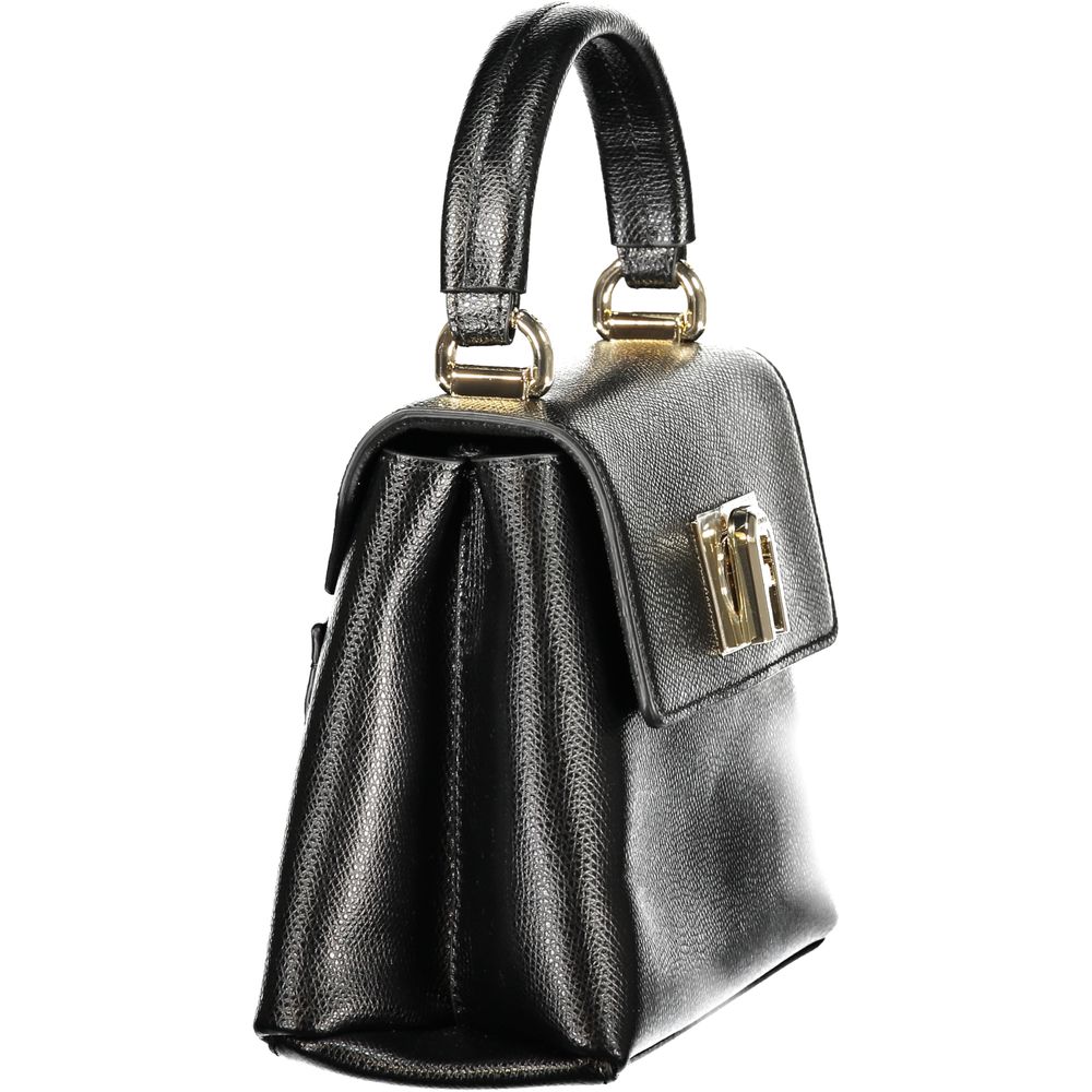Furla Black Leather Handbag