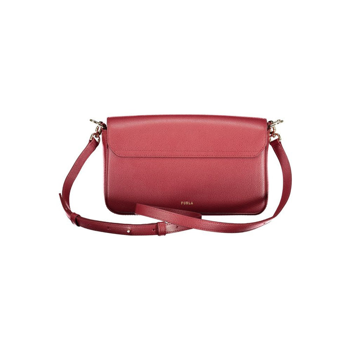 Furla Red Leather Handbag