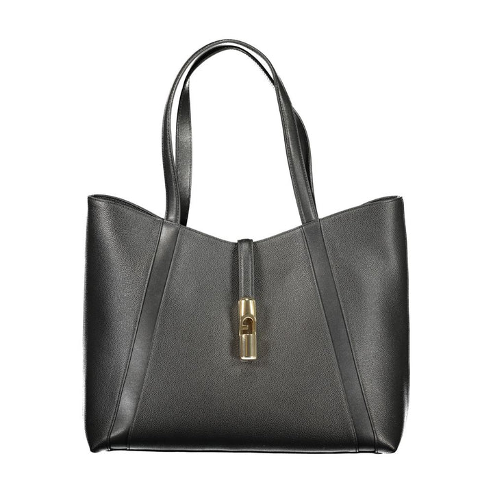 Furla Black Leather Handbag