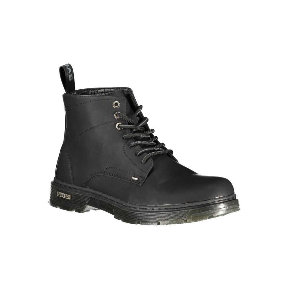 Gas Black Polyester Ankle