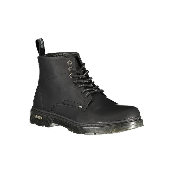 Gas Black Polyester Ankle