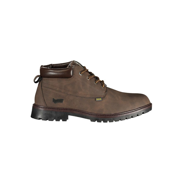Gas Brown Polyester Ankle