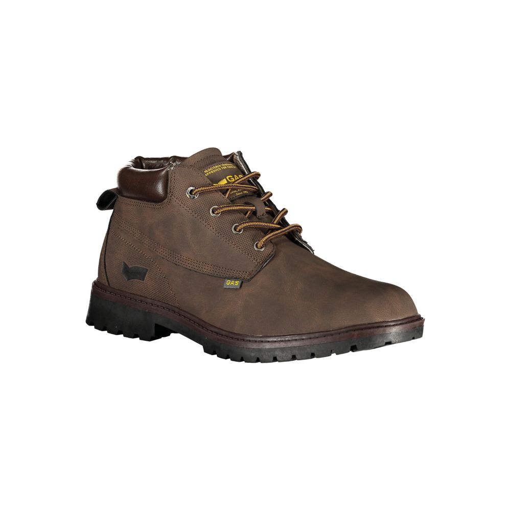 Gas Brown Polyester Ankle