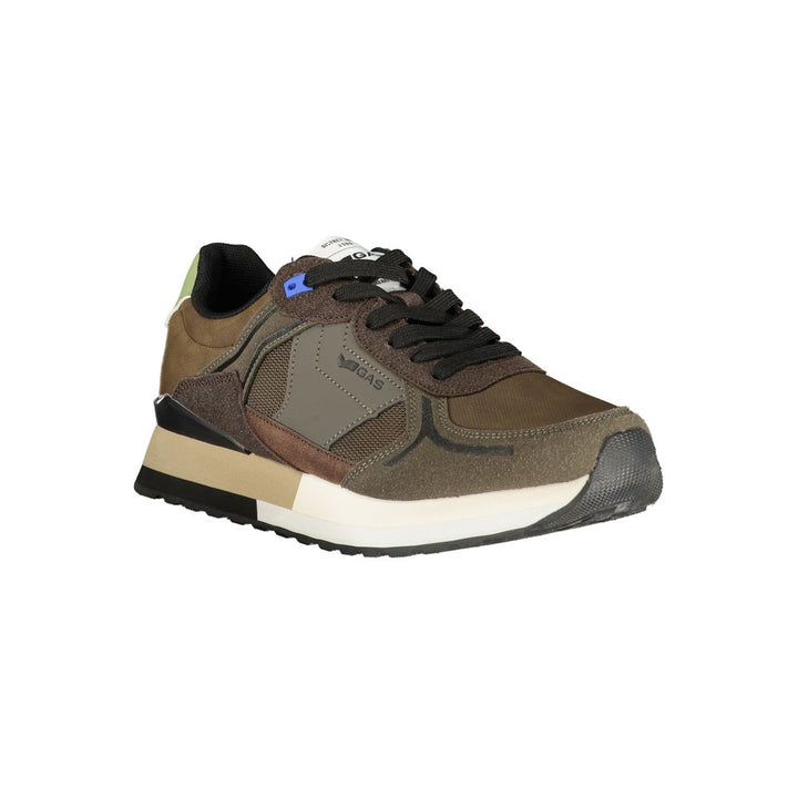 Gas Brown Polyester Sneaker