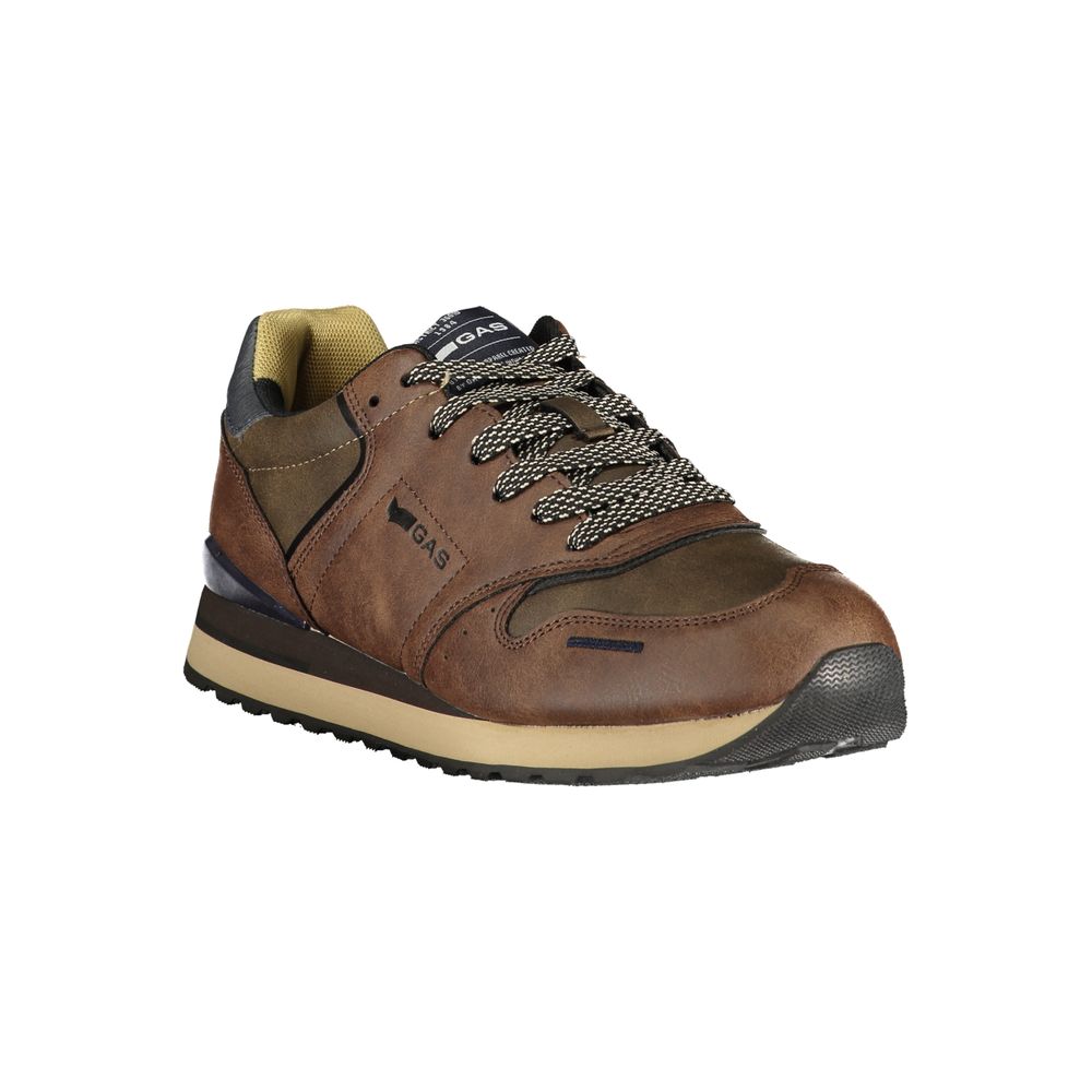 Gas Brown Polyester Sneaker