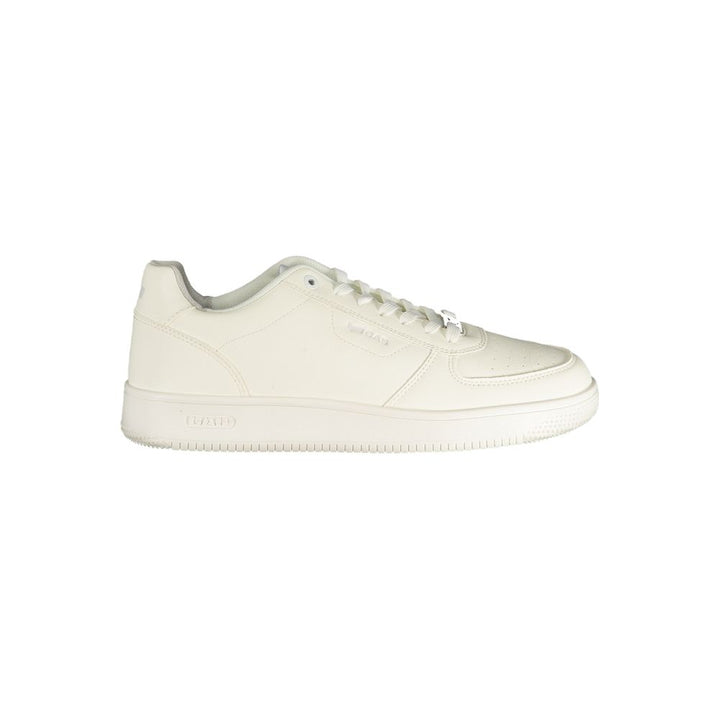 Gas White Polyester Sneaker