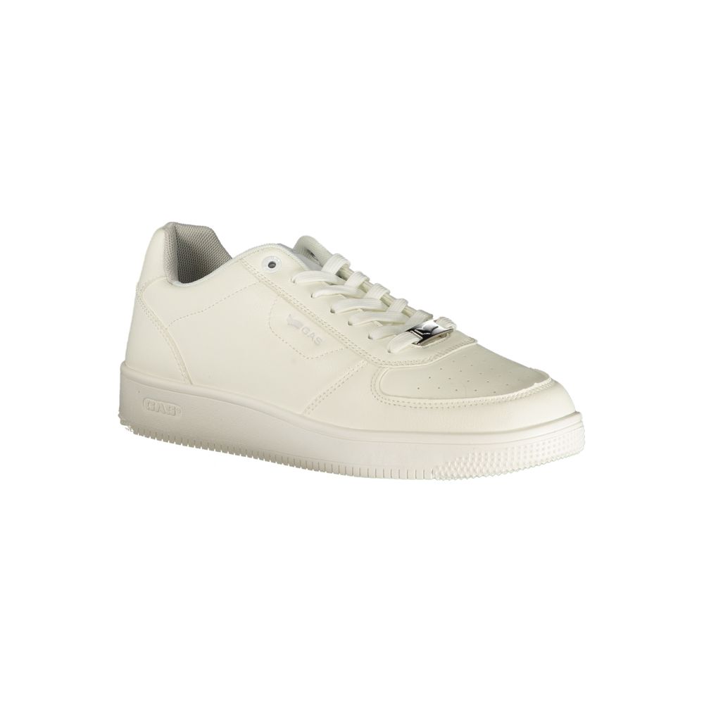 Gas White Polyester Sneaker