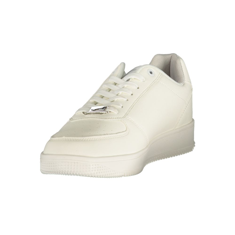 Gas White Polyester Sneaker