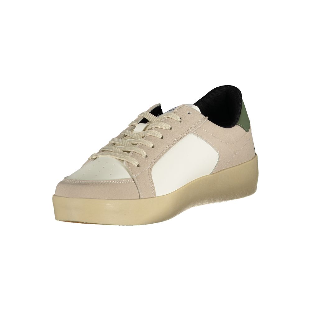 Gas White Polyester Sneaker