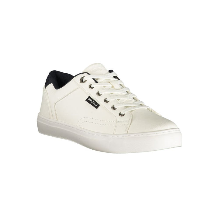 Gas White Polyester Sneaker