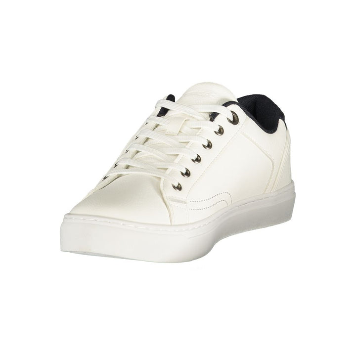 Gas White Polyester Sneaker