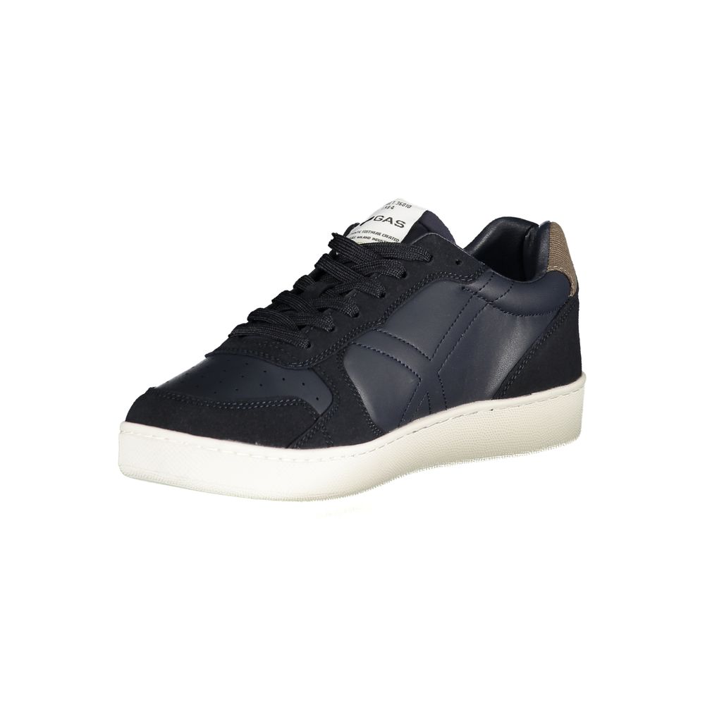 Gas Blue Polyester Sneaker