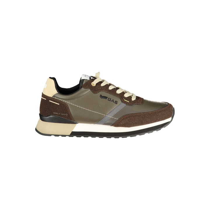 Gas Brown Polyester Sneaker