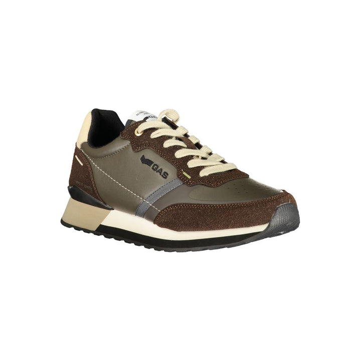 Gas Brown Polyester Sneaker