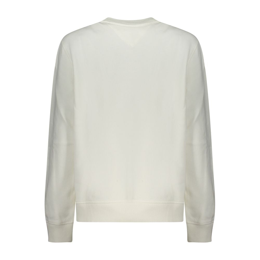 Tommy Hilfiger White Cotton Sweatshirt