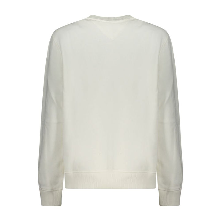 Tommy Hilfiger White Cotton Sweatshirt