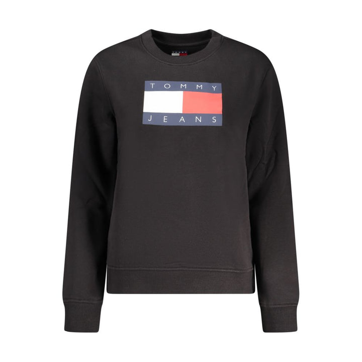 Tommy Hilfiger Black Cotton Sweatshirt