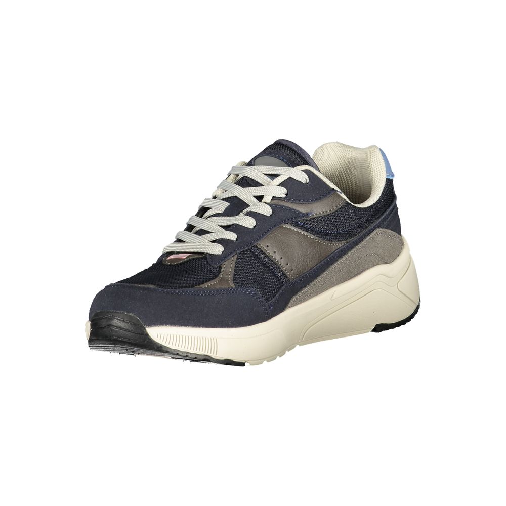 U.S. Grand Polo Blue Polyester Men's Sneaker