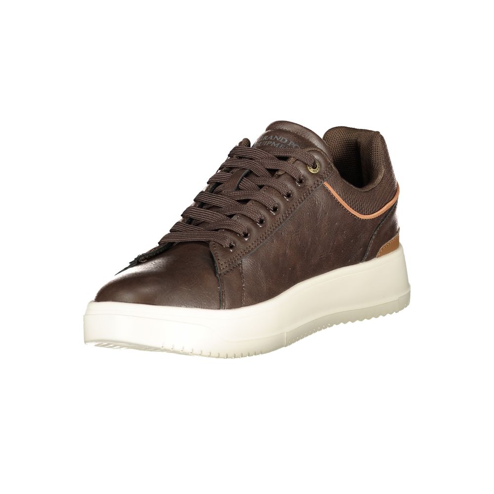 U.S. Grand Polo Marrone Polyurethane Men Sneaker
