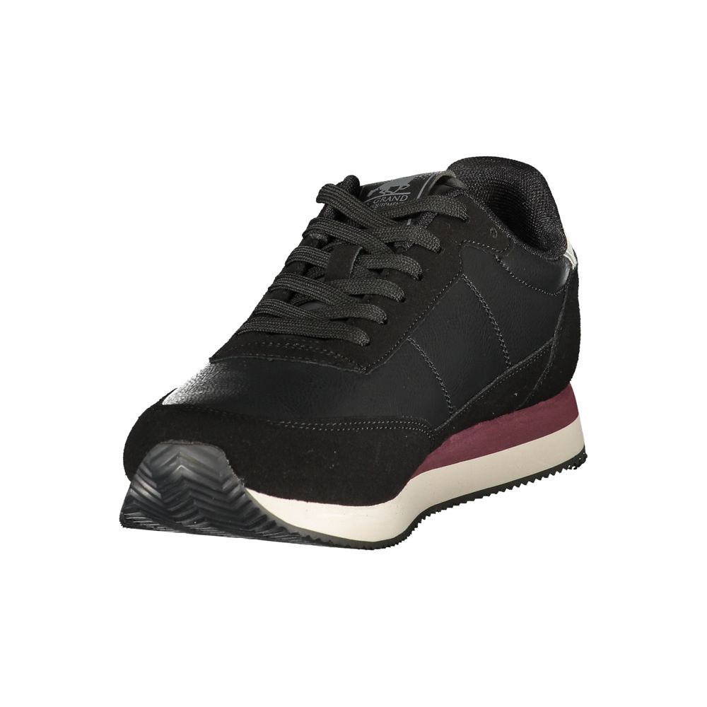 U.S. Grand Polo Black Polyurethane Men Sneaker