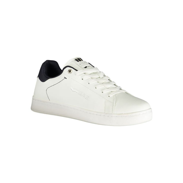 Gas Bianco Polyurethane Men Sneaker