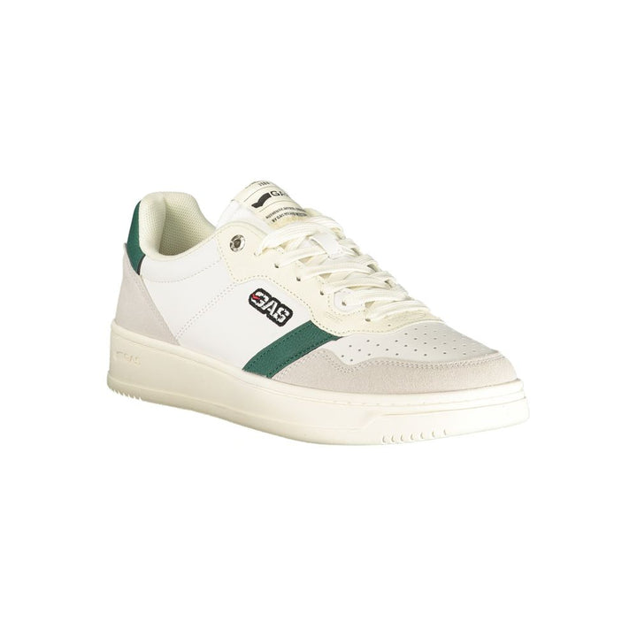 Gas White Polyurethane Men Sneaker