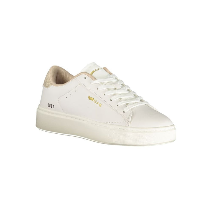 Gas Bianco Poliuretano Women Sneaker