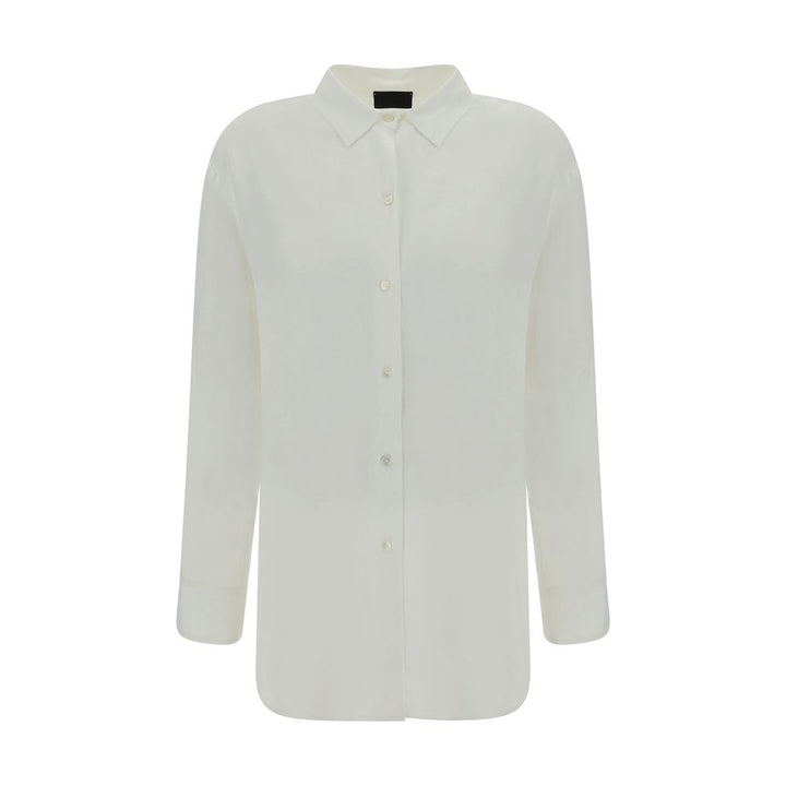 F.IT White Acetate Dress Shirt