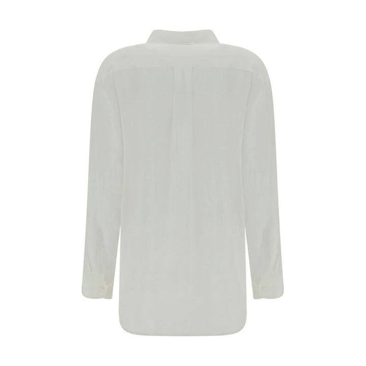 F.IT White Acetate Dress Shirt