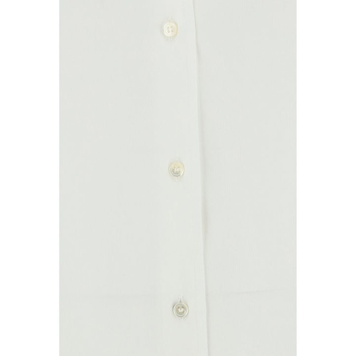 F.IT White Acetate Dress Shirt