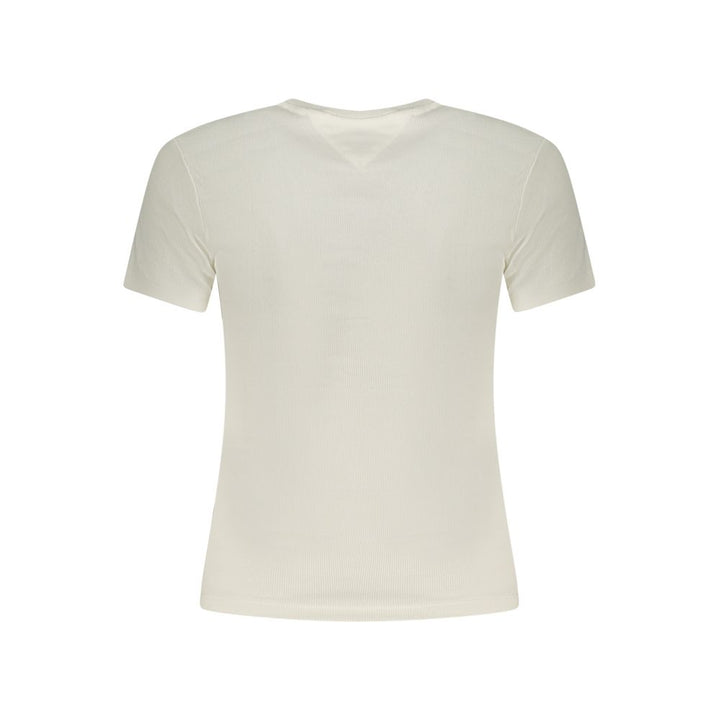 Tommy Hilfiger Bianco Cotton Women T-Shirt