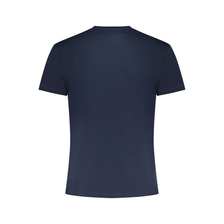 Tommy Hilfiger Blue Cotton Men T-Shirt