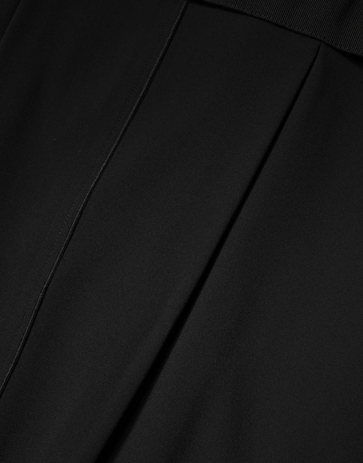 Dolce & Gabbana Black Sleeveless Sheath Knee Length Dress