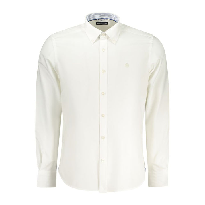 North Sails White Cotton Men's Shirt