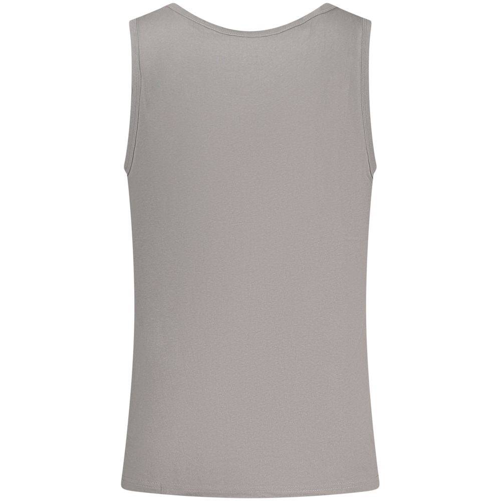 Norway 1963 Grigio Cotton Men Tank Top