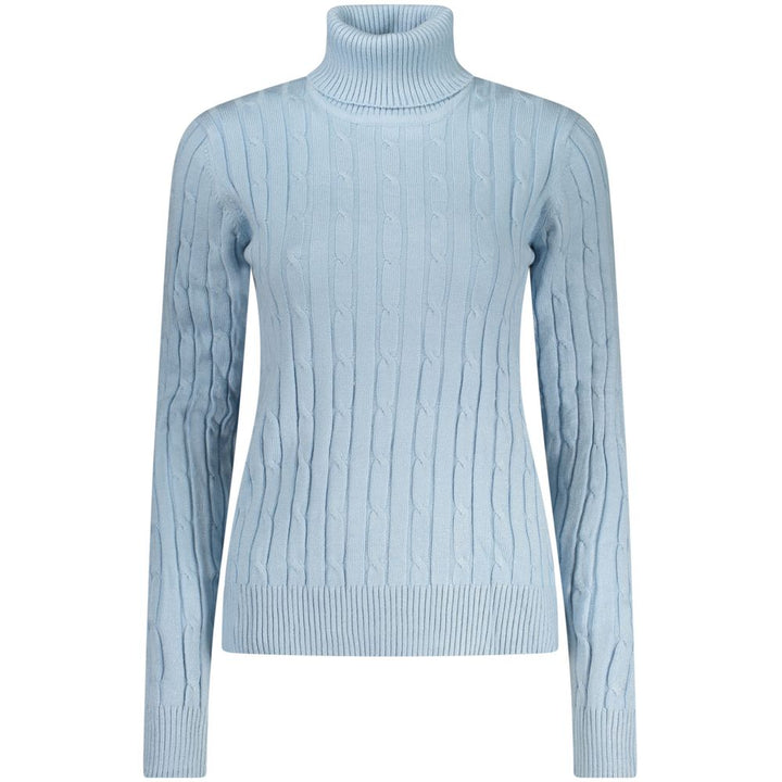 Norway 1963 Blue Polyester Sweater