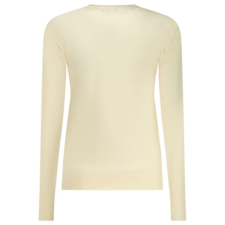 Norway 1963 White Polyester Sweater