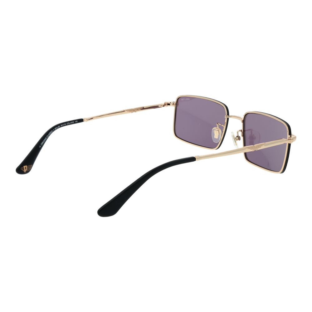 Police Gold Metal Sunglasses