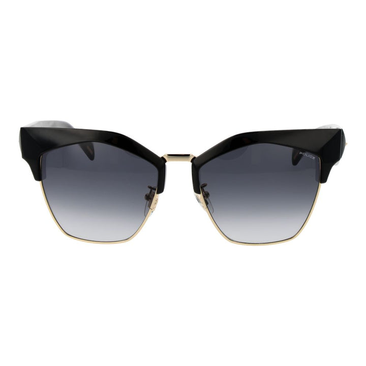 Police Black Plastic Sunglasses