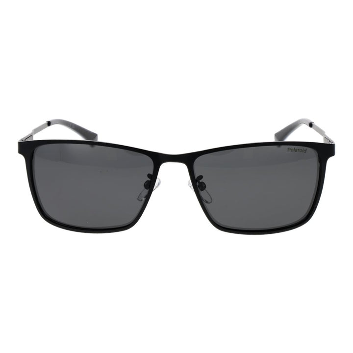 Polaroid Black Metal Sunglasses