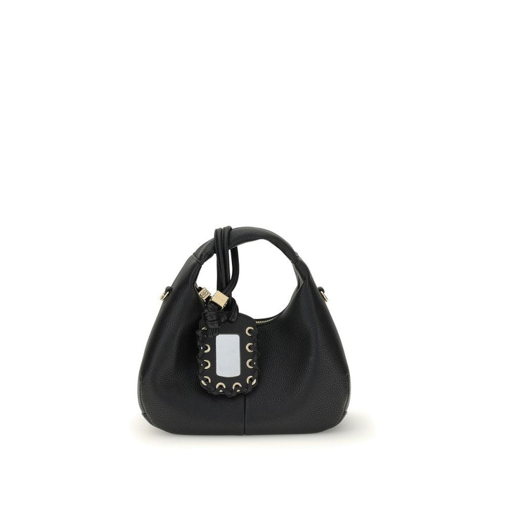 Ganni Black Recycled Polyester Handbag