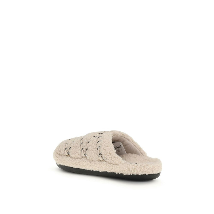 Moon Boot Beige Polyamide Flats