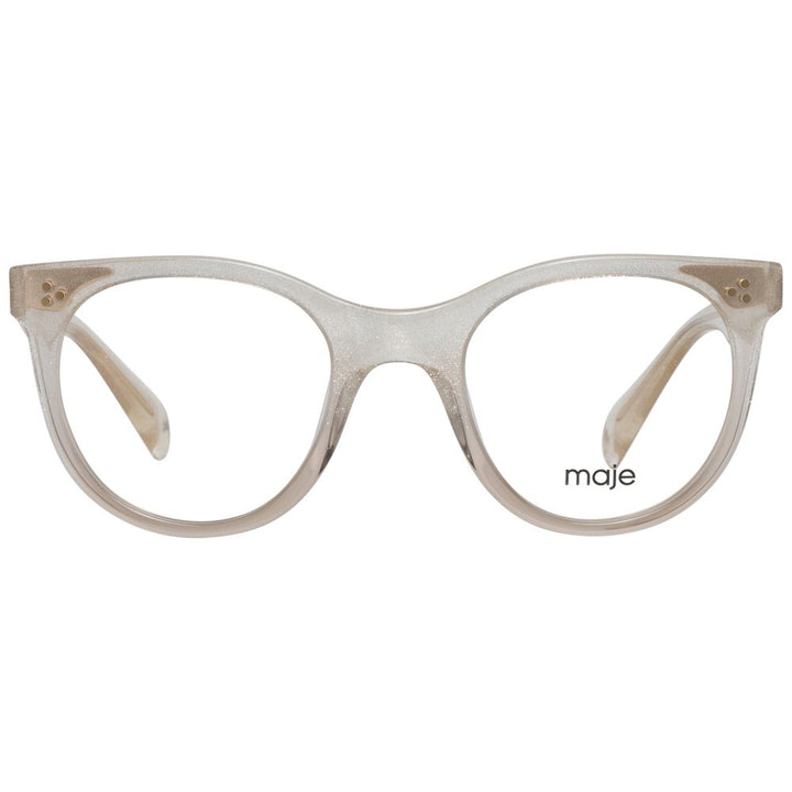 Maje Beige Plastic Glasses (Frames)