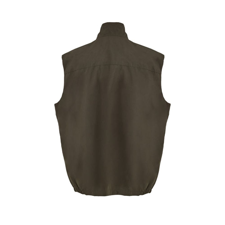 Paul & Shark Green Polyester Sleveless Jacket