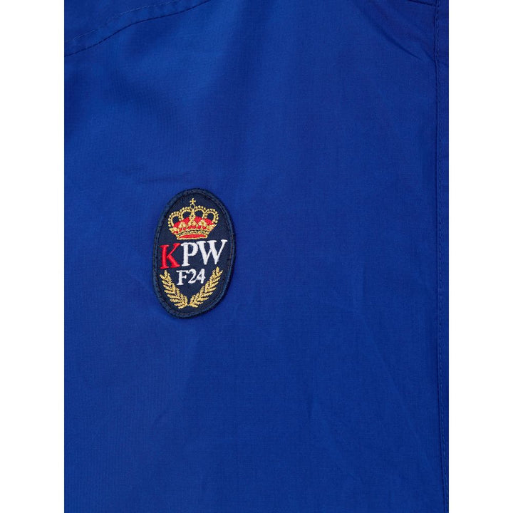Paul & Shark Blue Polyester Sleveless Jacket