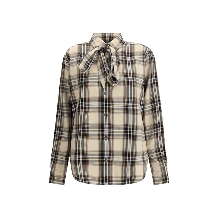 Saint Laurent Multicolor Cotton Pattern Shirt